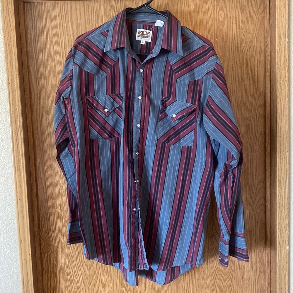 Vintage Western Pearl Snap